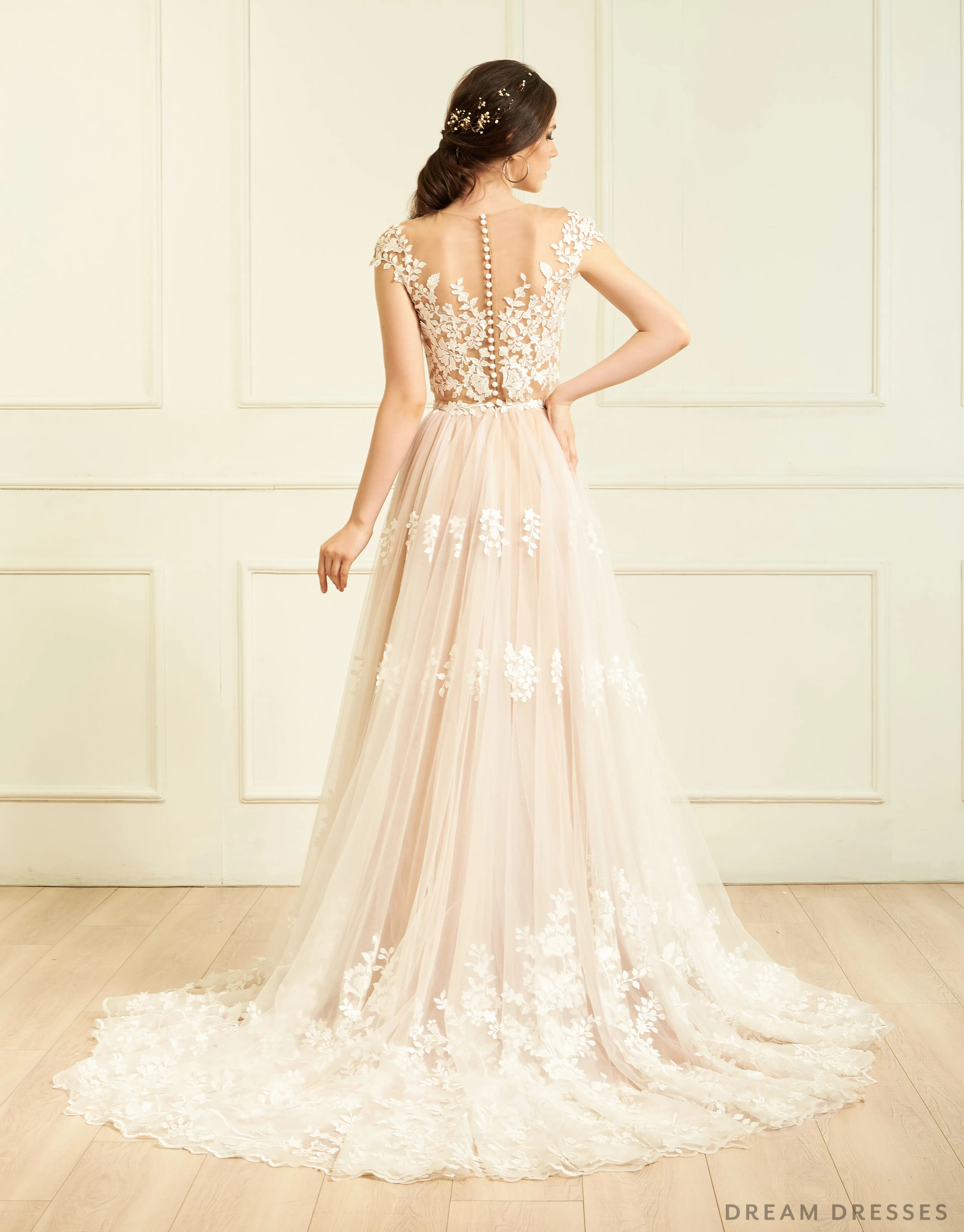 Two-Piece Wedding Dress (#Amelia)