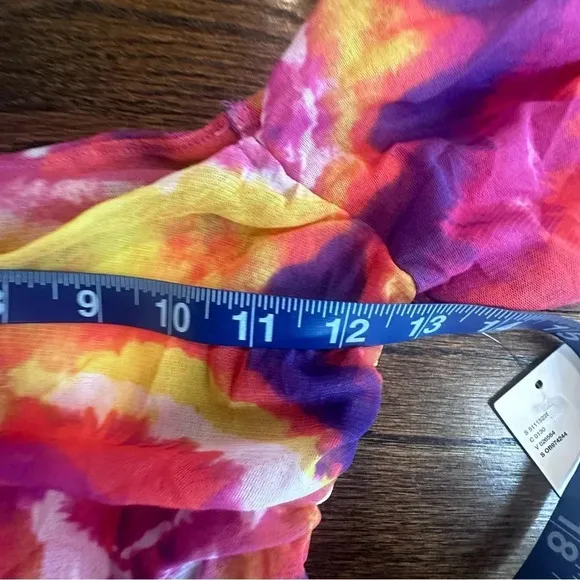 Urban Outfitters Multi Color Ruched Body Con Mini Dress Women’s Small NWT C0848
