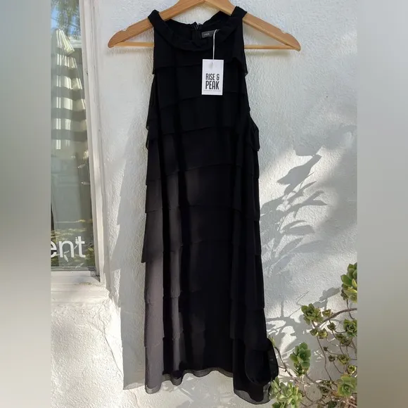Vince silk tiered dress.