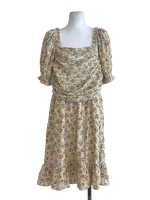 Yellow Floral Dress TCL
