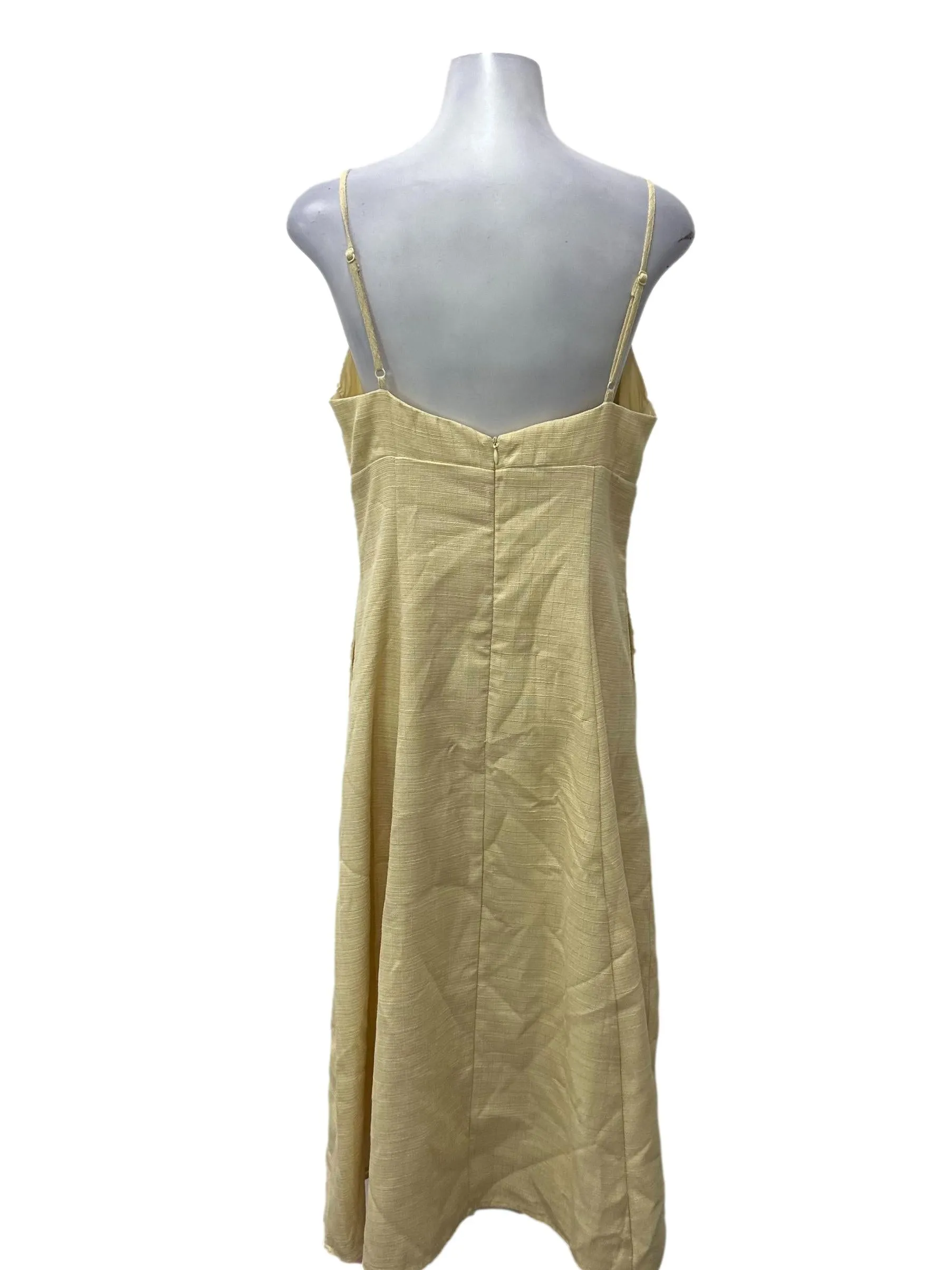 Yellow Sweetheart Dress
