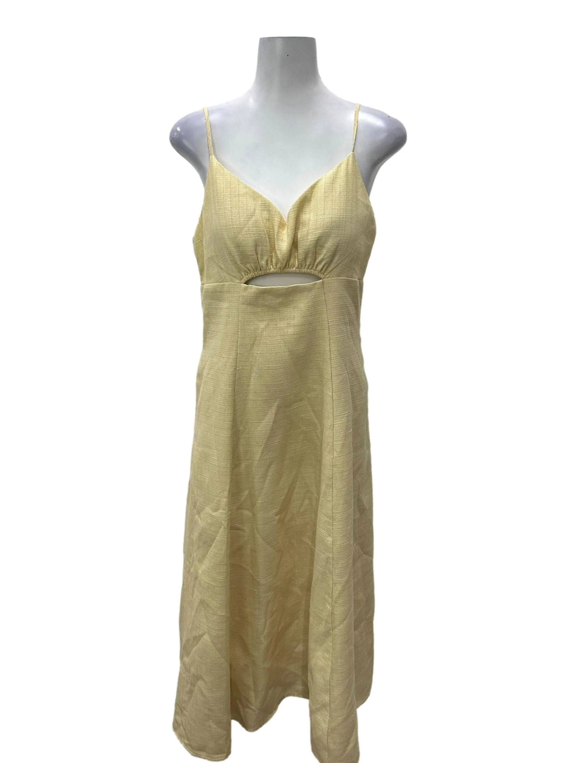 Yellow Sweetheart Dress