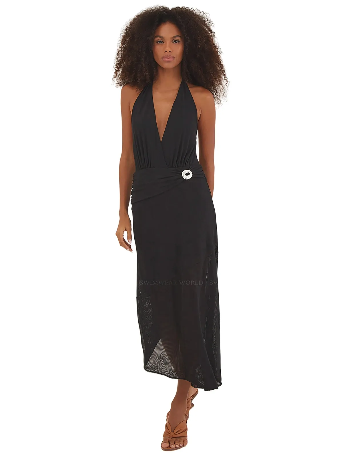 Zita Detail Midi Dress